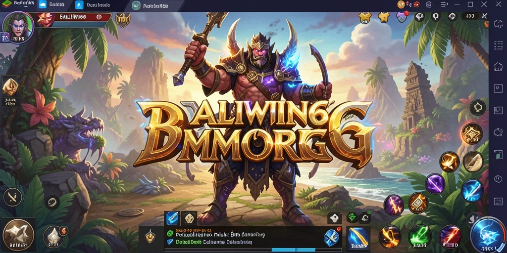 Gameplay menarik BALIWIN66 dengan aksi seru di dunia MMORPG.