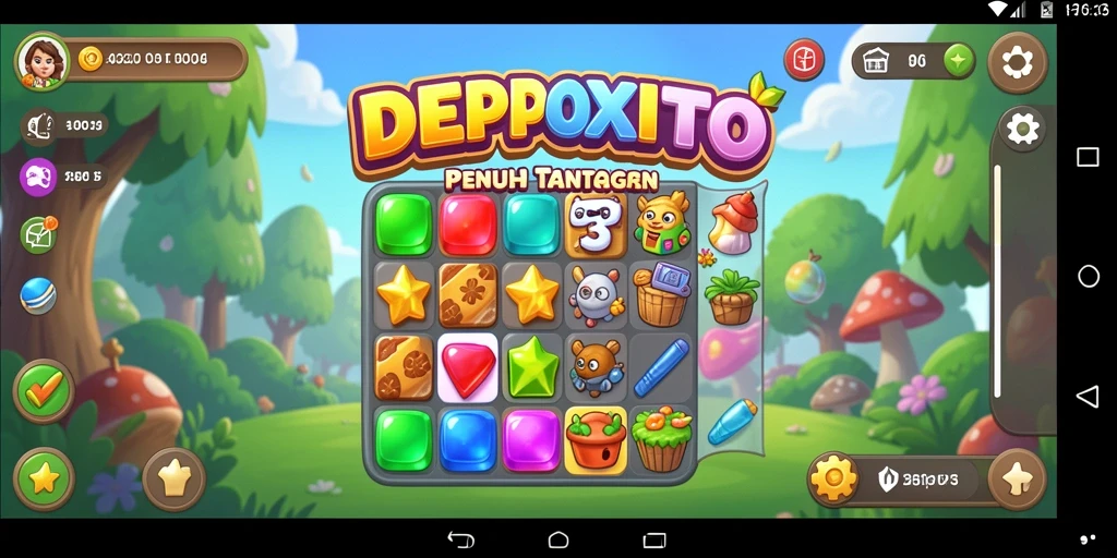 Tampilan menarik dari gameplay DEPOXITO yang mengasyikkan.