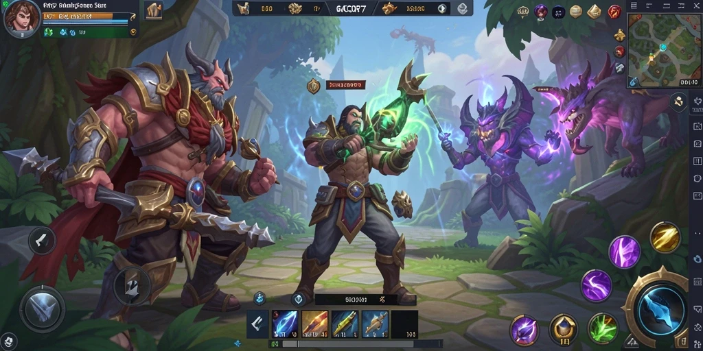Tampilan menakjubkan dari gameplay GACOR77 yang penuh aksi ARPG.
