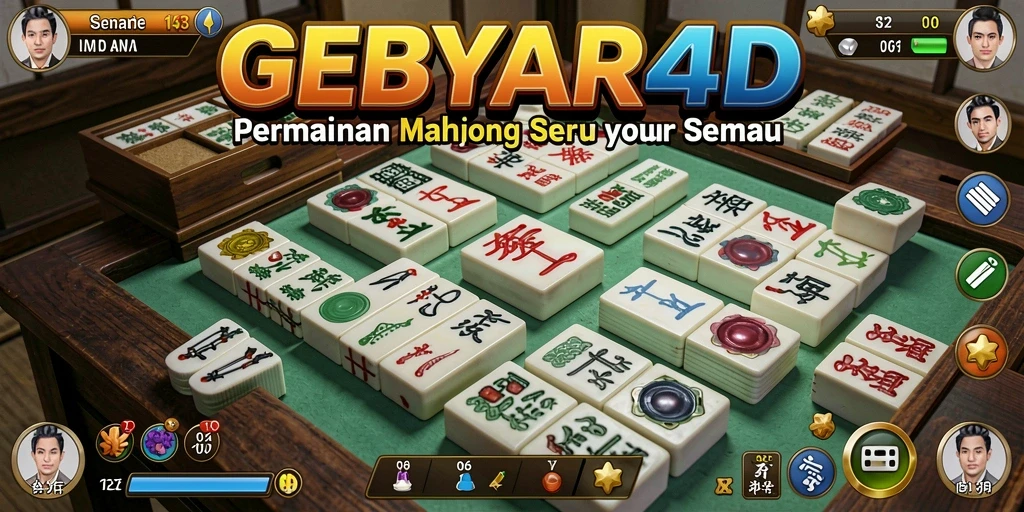Tampilan menarik gameplay GEBYAR4D di layar penuh.
