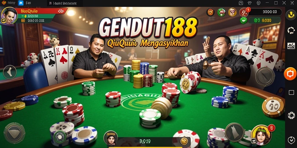 Gameplay seru QiuQiu di GENDUT188 yang mengasyikkan.