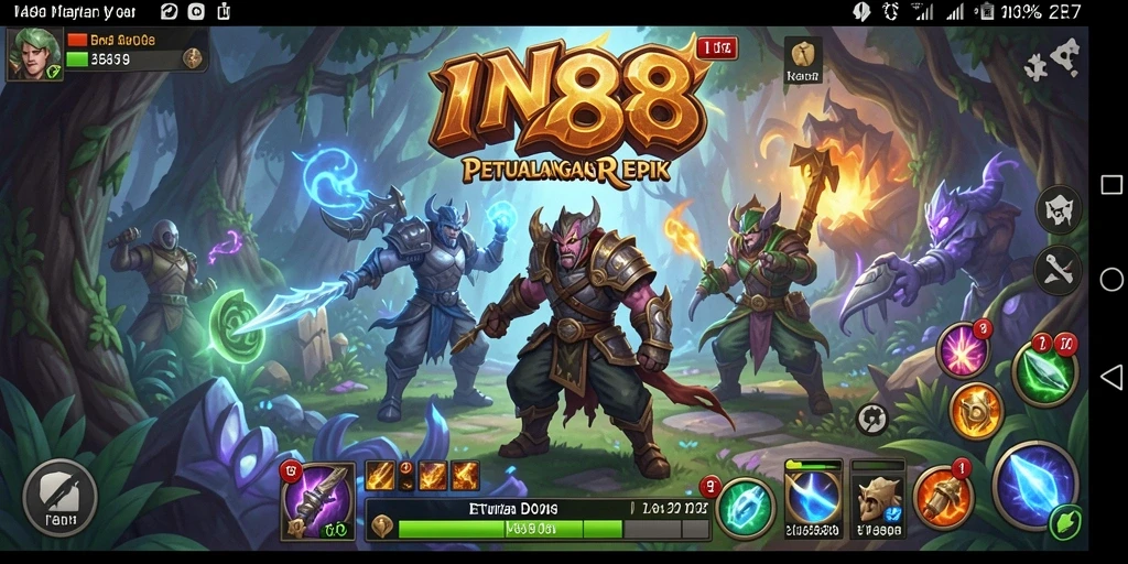 Tampilan gameplay RPG IN88 yang menarik dan menawan.