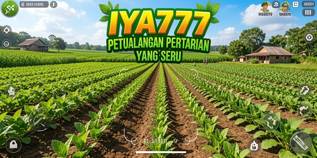 Gameplay seru bertani dengan berbagai tanaman dan interaksi sosial.