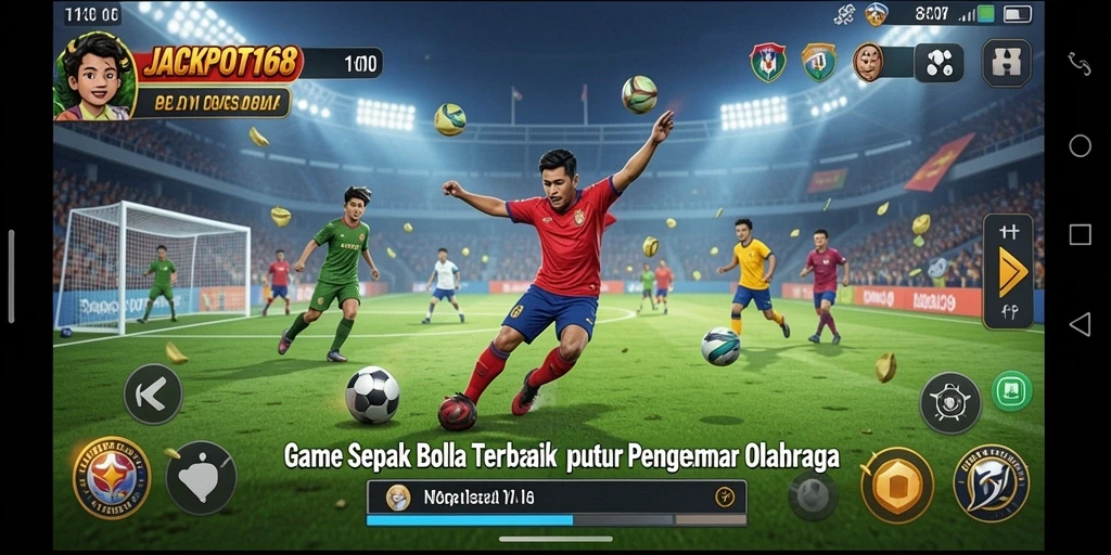 Tangkapan layar utama JACKPOT168 menampilkan gameplay yang dinamis dan mendebarkan.