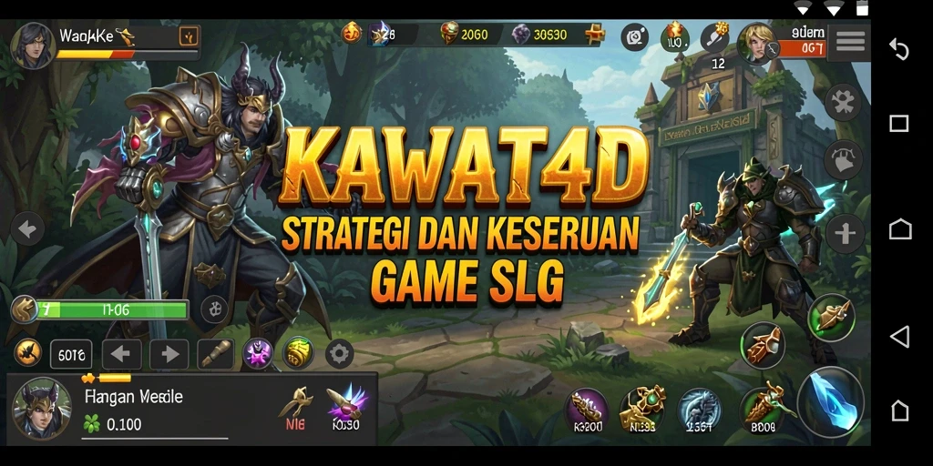 Tampilan gameplay KAWAT4D yang mendalam dan menarik.