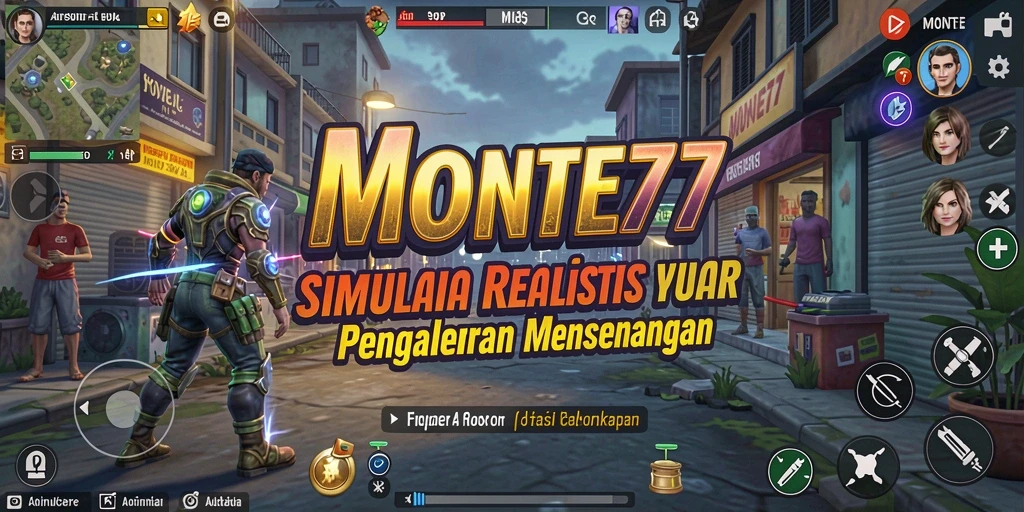Screenshot gameplay menunjukkan pengalaman simulasi yang mendalam dan interaktif.