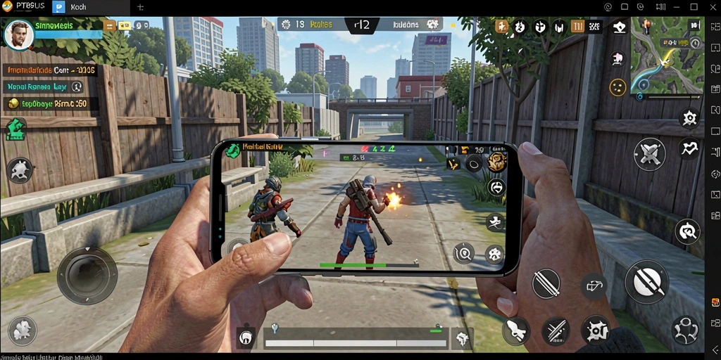 Tampilan grafis memukau dalam gameplay PT89.