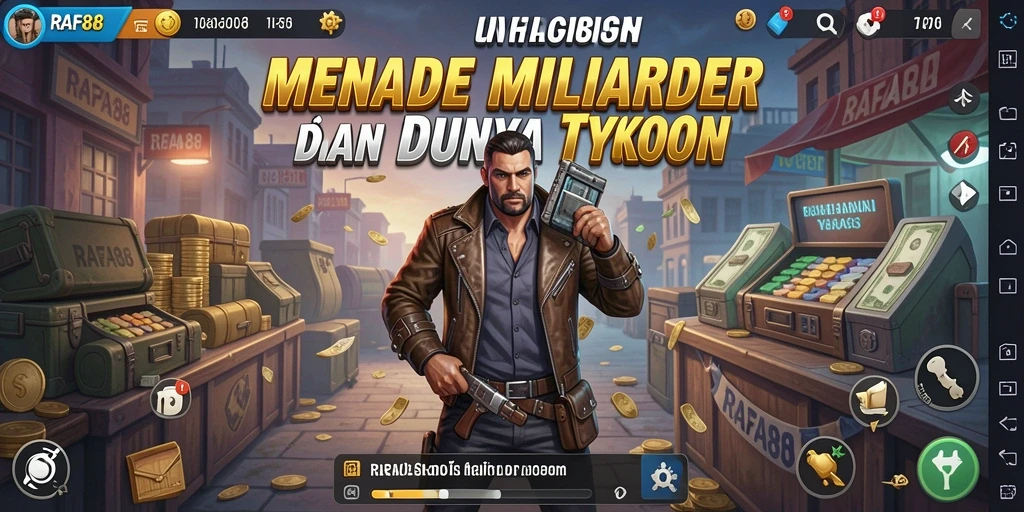 Screenshot utama RAFA88 menampilkan gameplay Tycoon yang menawan.