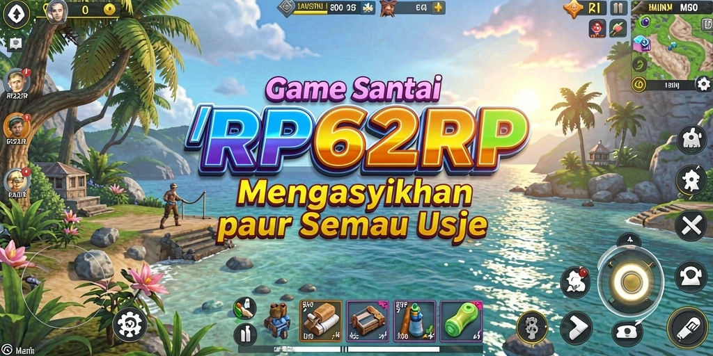 Tampilan gameplay <strong>RP62RP</strong> yang menarik dan penuh warna.
