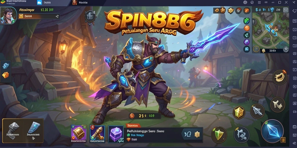 Tampilan gameplay SPIN88 yang mendebarkan dalam dunia ARPG.