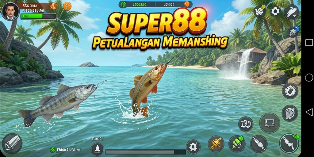 Tangkapan ikan beragam dalam gameplay SUPER88 yang menakjubkan.