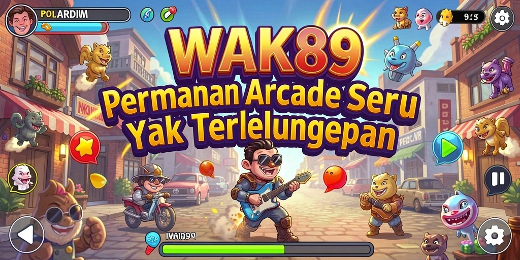 Tampilan gameplay WAK89 yang seru dan penuh tantangan.