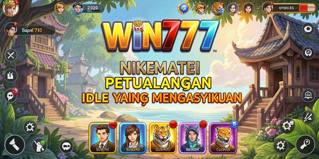 Screenshot gameplay WIN777 yang menampilkan aksi Idle yang menarik.