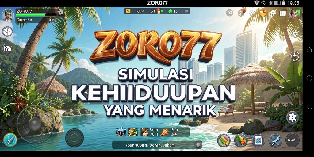 Gameplay ZORO77 yang interaktif dan realistis di dunia simulasi.